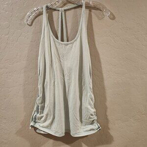 Calia Racer Back Tank, Large. Blue